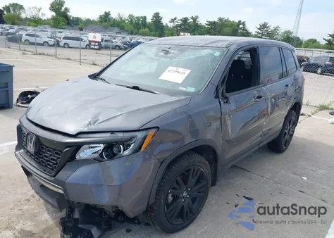 2019 Honda Passport Sport z USA, uszkodzony, nr VIN 5FNYF8H27KB002001